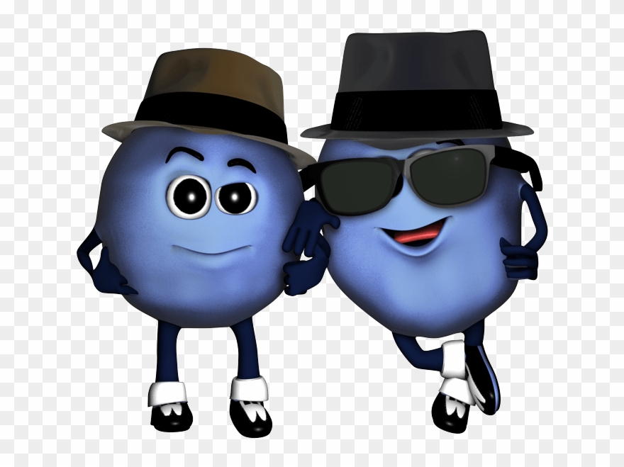 Florida Blueberry Festival Characters - Blueberry Festival Clipart