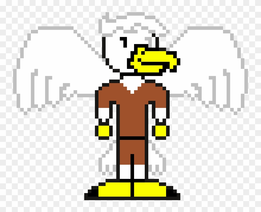 8-bit Talon - Cartoon Clipart