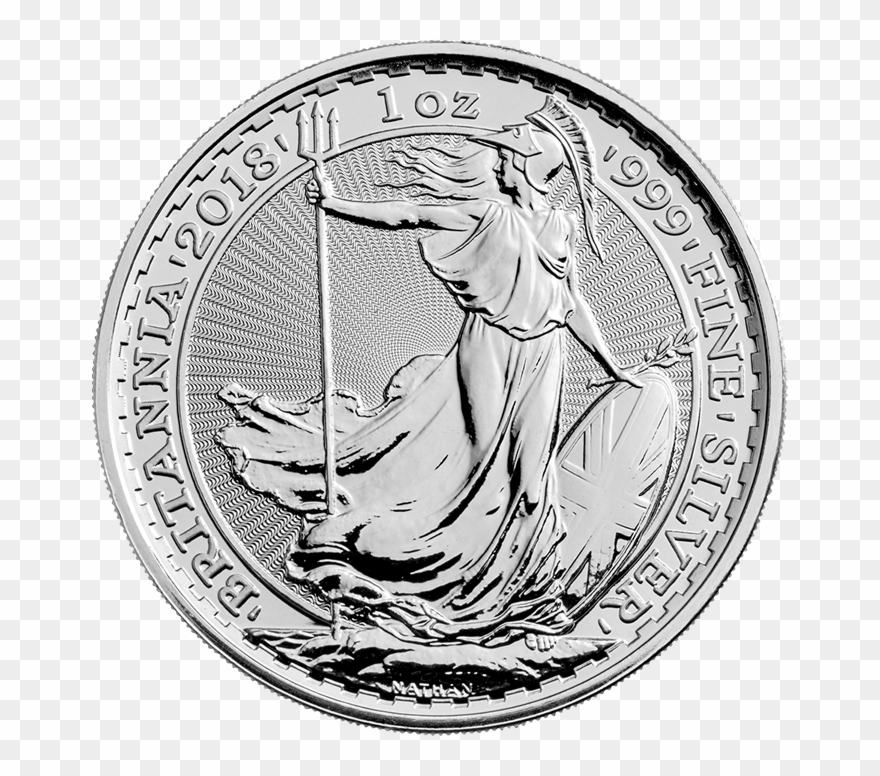 Britannia 2018 1 Oz Silver Coin - 2018 Britannia Silver Coin Clipart