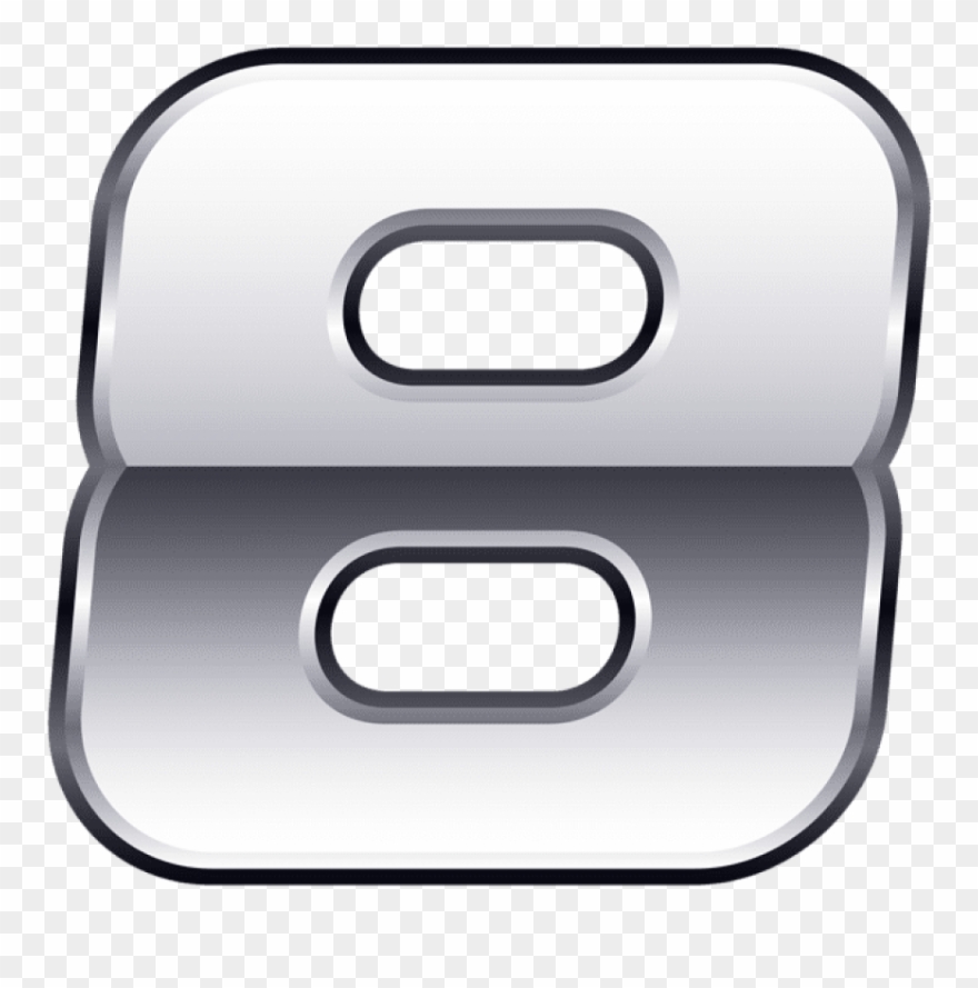 Free Png Silver Number Eight Png Images Transparent - Portable Network Graphics Clipart