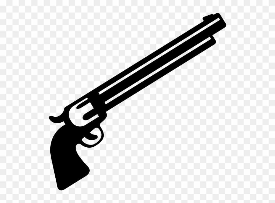 Gun Rubber Stamp Clipart