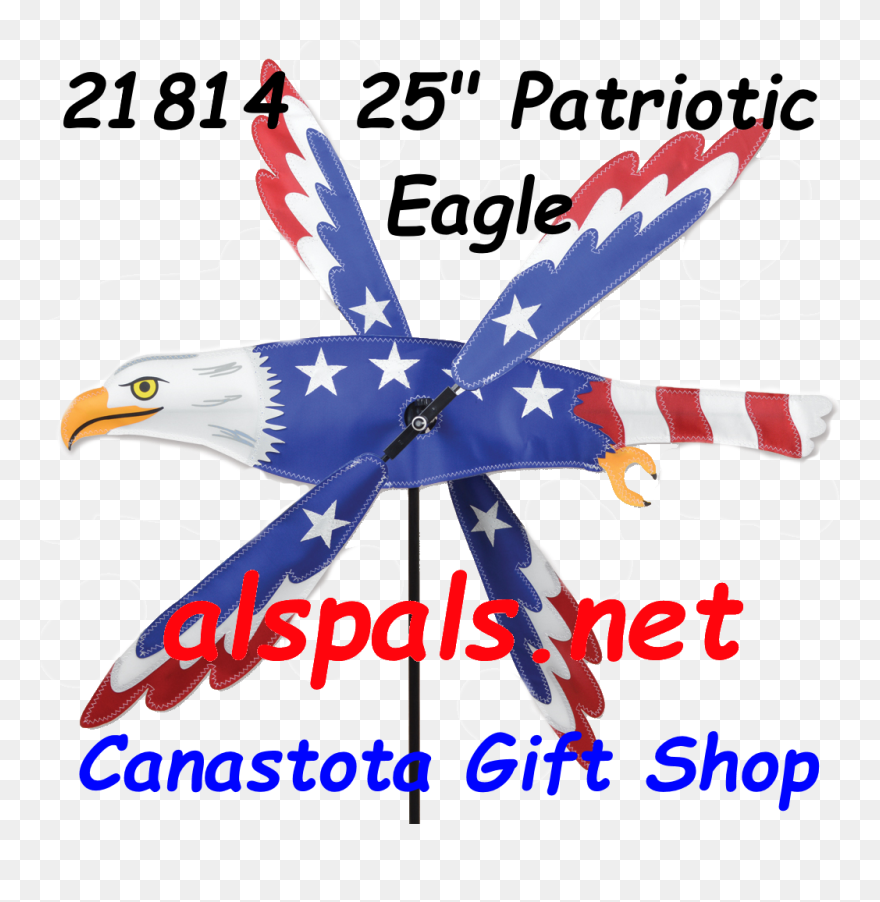 Premier Kites & Designs Whirligig Patriotic Eagle Clipart