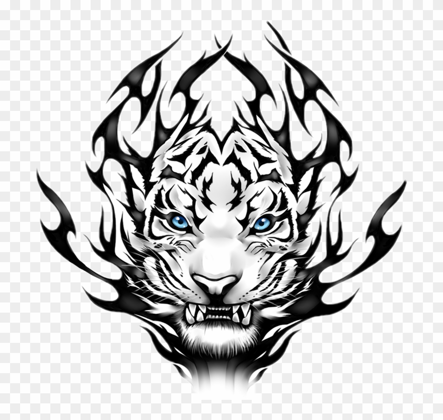 White Tiger Png Hd Clipart