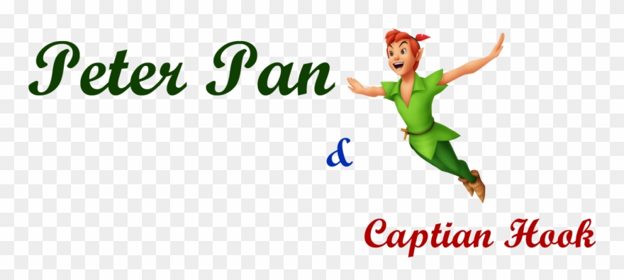 Peter Pan And Captain Hook - Peter Pan Clipart