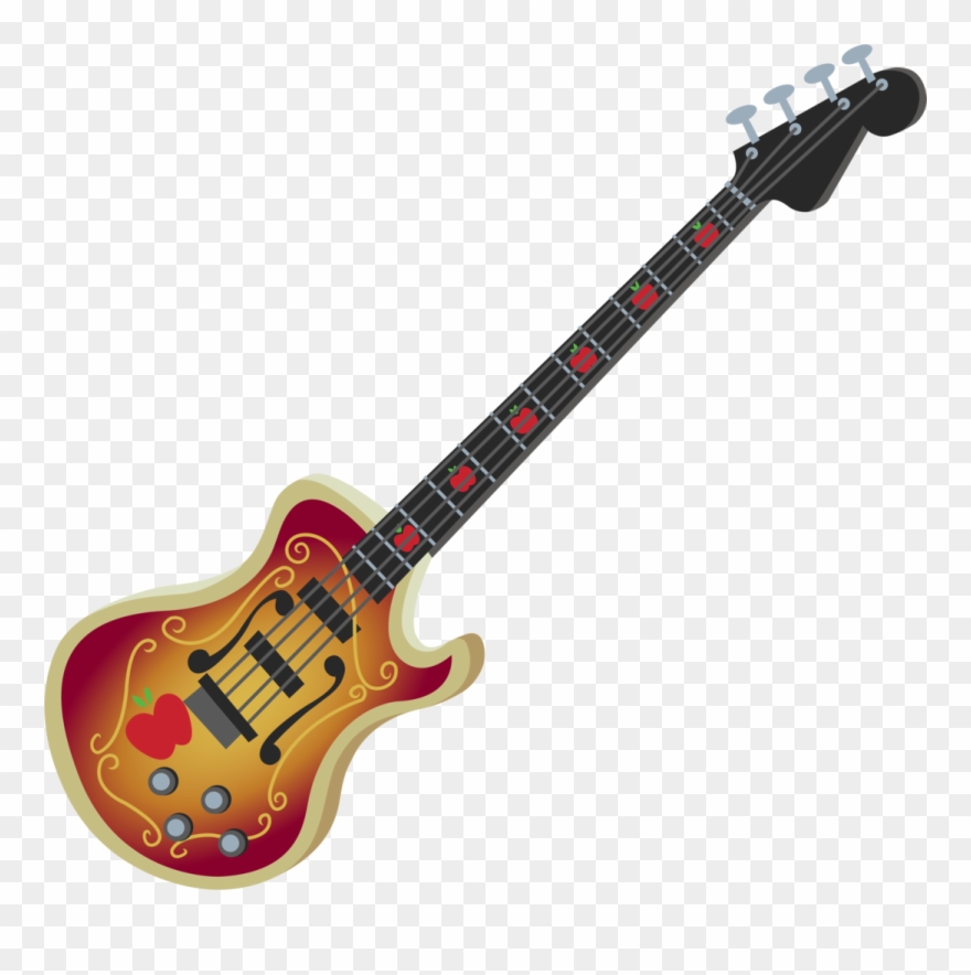Bass Guitar Clipart Transparent Background - Png Download