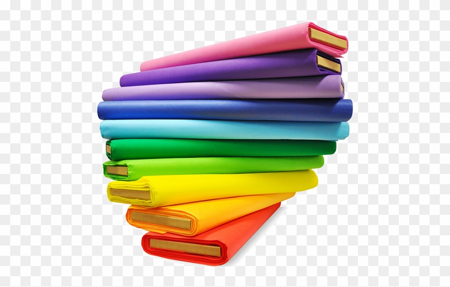 Check It Out - Plain Colourful Fabrics Clipart