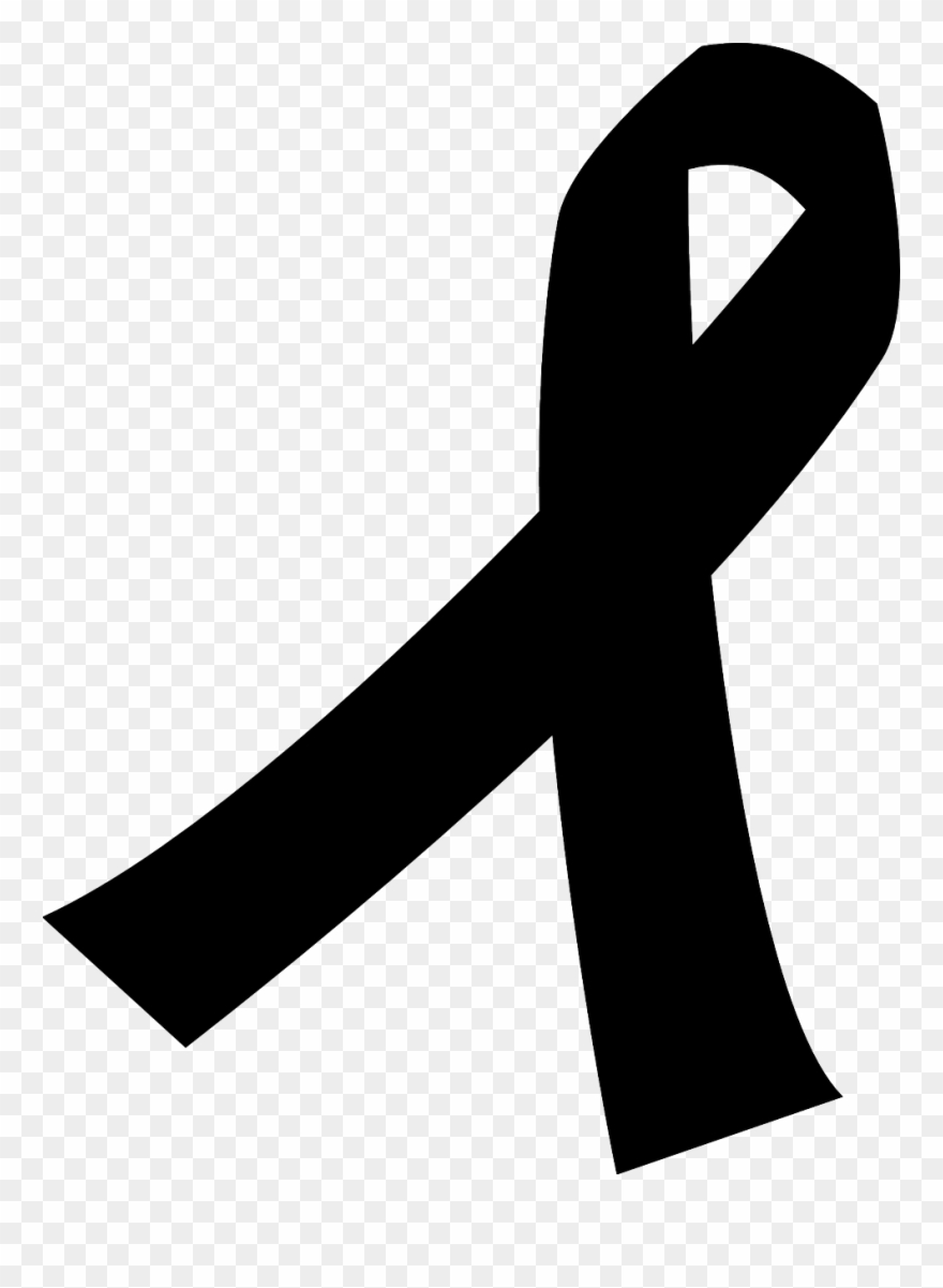 The Red Ribbon As An Awareness Ribbon Is Used As The - Cancer Ribbon Clip Art - Png Download