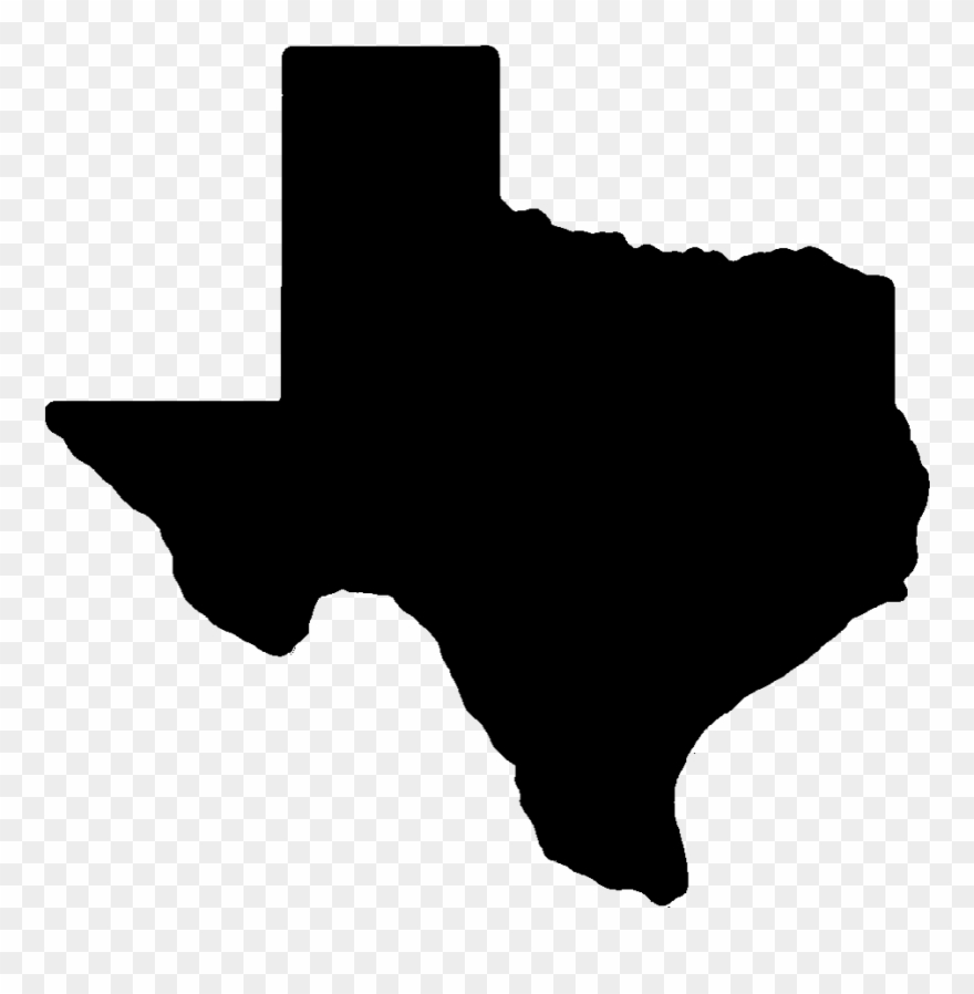 Image Result For Texas - Texas Map Silhouette Clipart