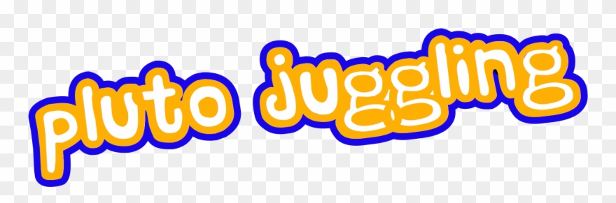 Pluto Juggling - Beard Circus Stage Juggling Clipart