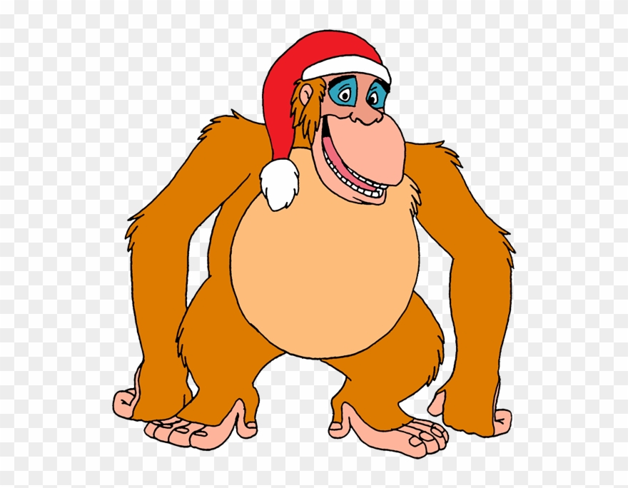 Christmas Monkeys - King Louie Clipart