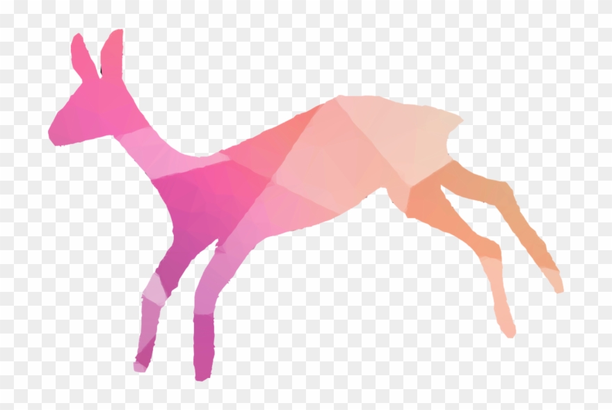 Wildlife Clipart Reindeer Antelope Clip Art - Clip Art - Png Download