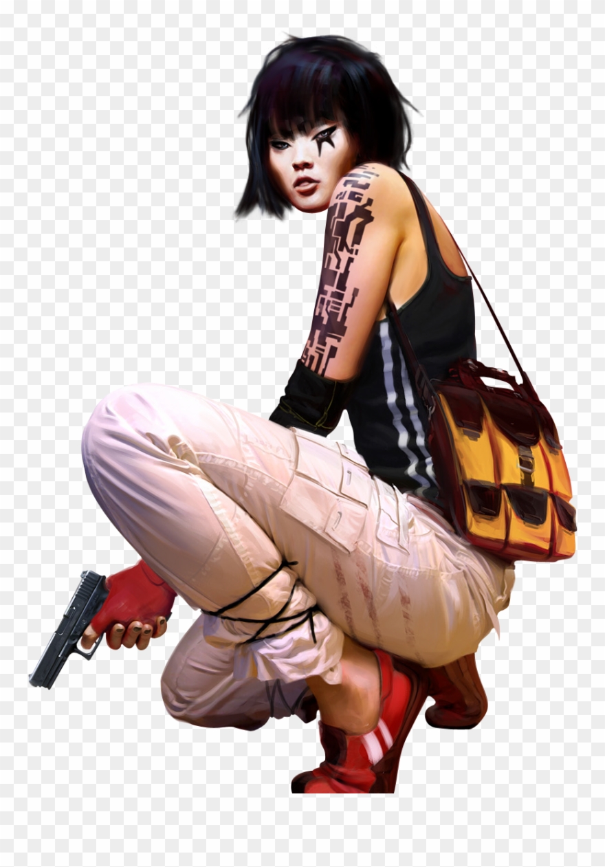 Mirrors Edge - Mirror's Edge Faith Bag Clipart
