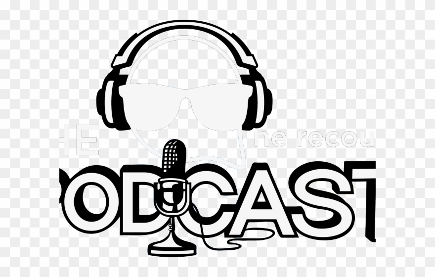 Headphones Clipart Podcast - Podcast - Png Download