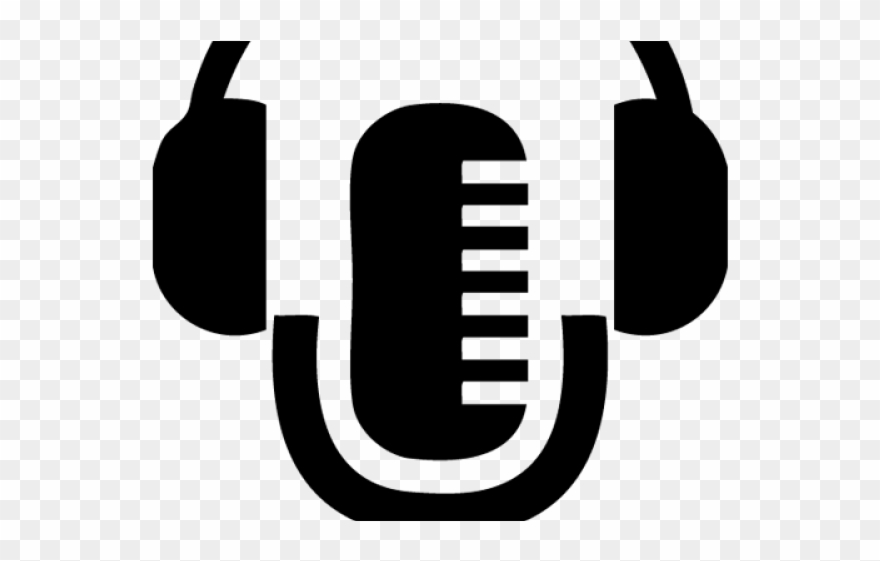 Headphones Clipart Podcast - Png Download