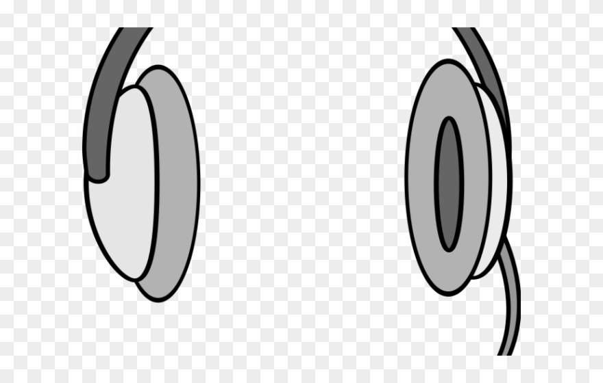 Headphones Clipart Heaphones - Headset With Microphone Clipart - Png Download