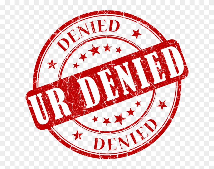 Denied Stamp Png Transparent Images - Denied Stamp Clipart