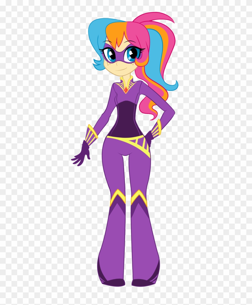 Lolopan, Babscon, Babscon Mascots, Clothes, Costume, - Dc Superhero Girls As Mlp Clipart
