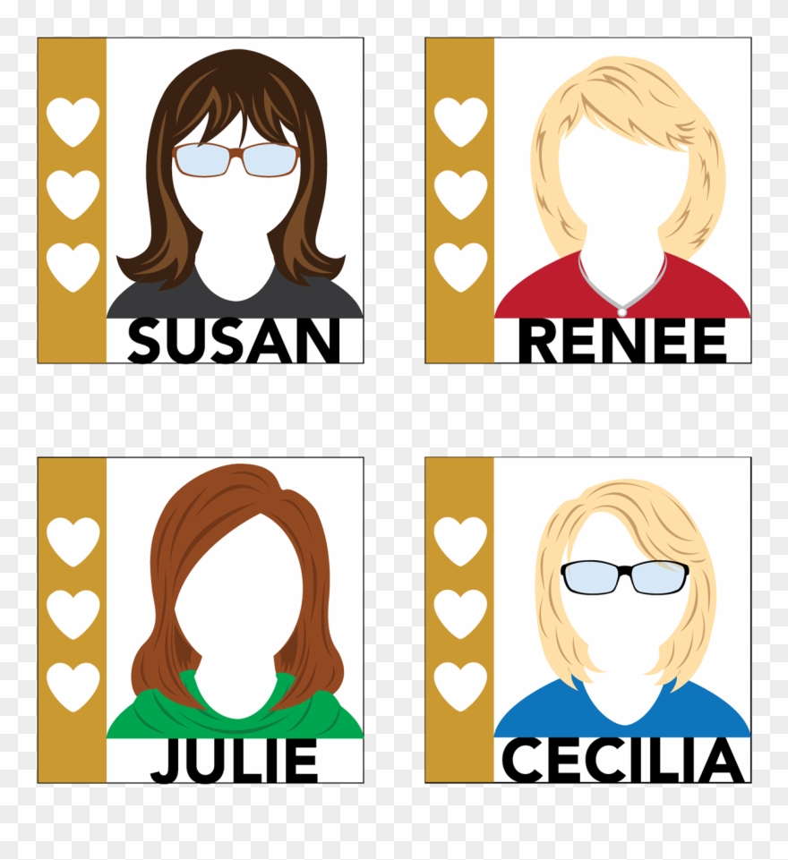 Head Staff Icons Clipart