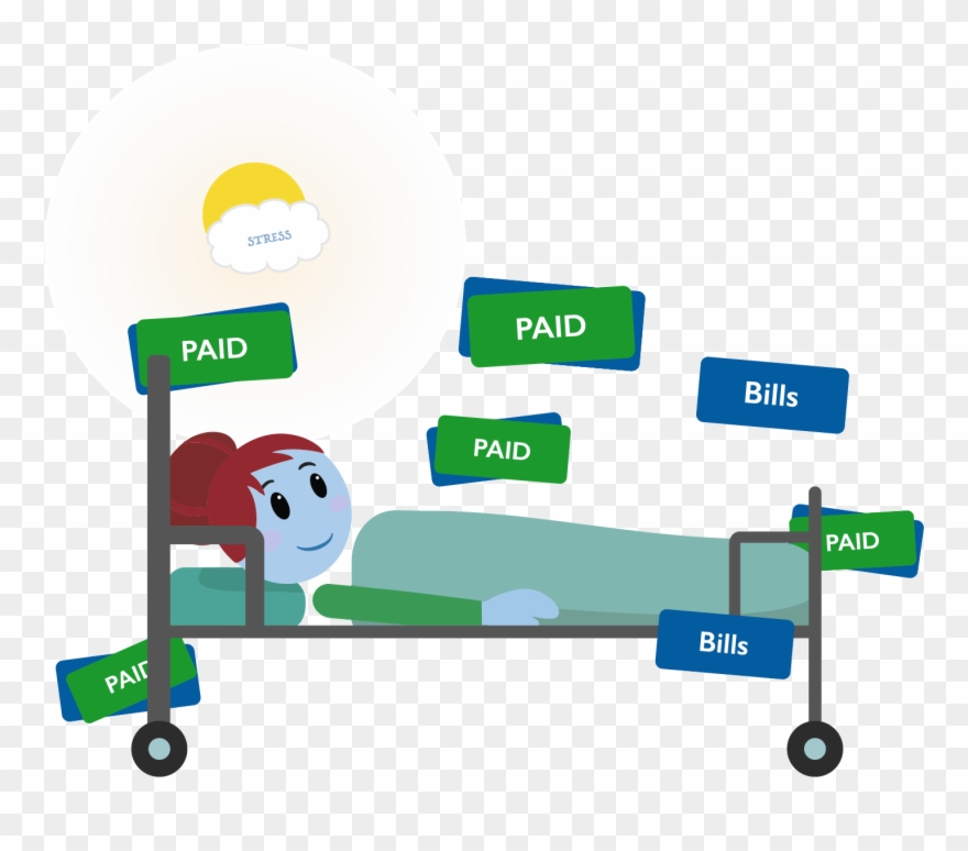 Costs Of Being In A Hospital Bed - Hospital Clipart