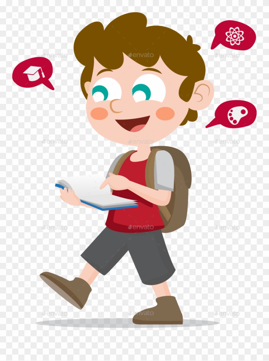 School Boy - School Boy Png Png Clipart