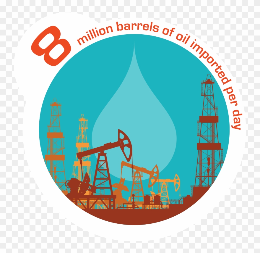 8 Million Barrels Of Oil Imported Per Day* - Agricultural University Peshawar Clipart