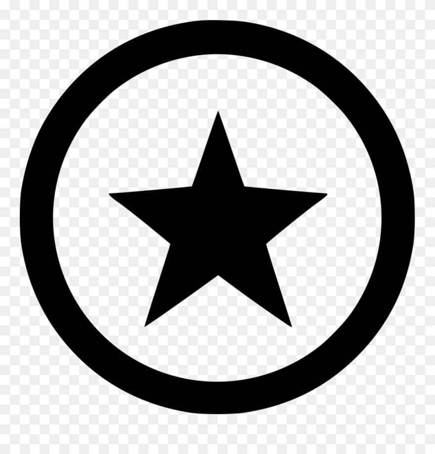 Army Round Sign Star Military Weapon Dot Comments - Share Alike Clipart