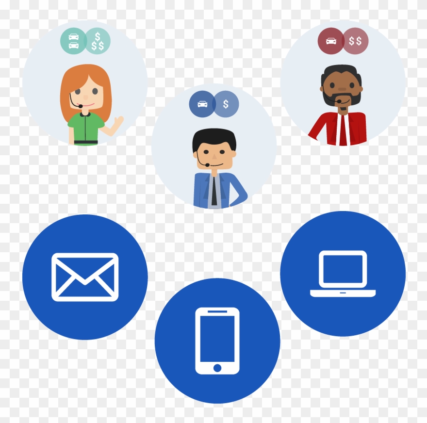 Car Insurance Via Email, Phone, Computer - Email Clipart