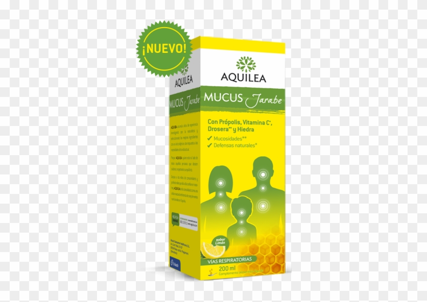 Aquilea Mucus Es Un Complemento Alimentico Líquido Clipart
