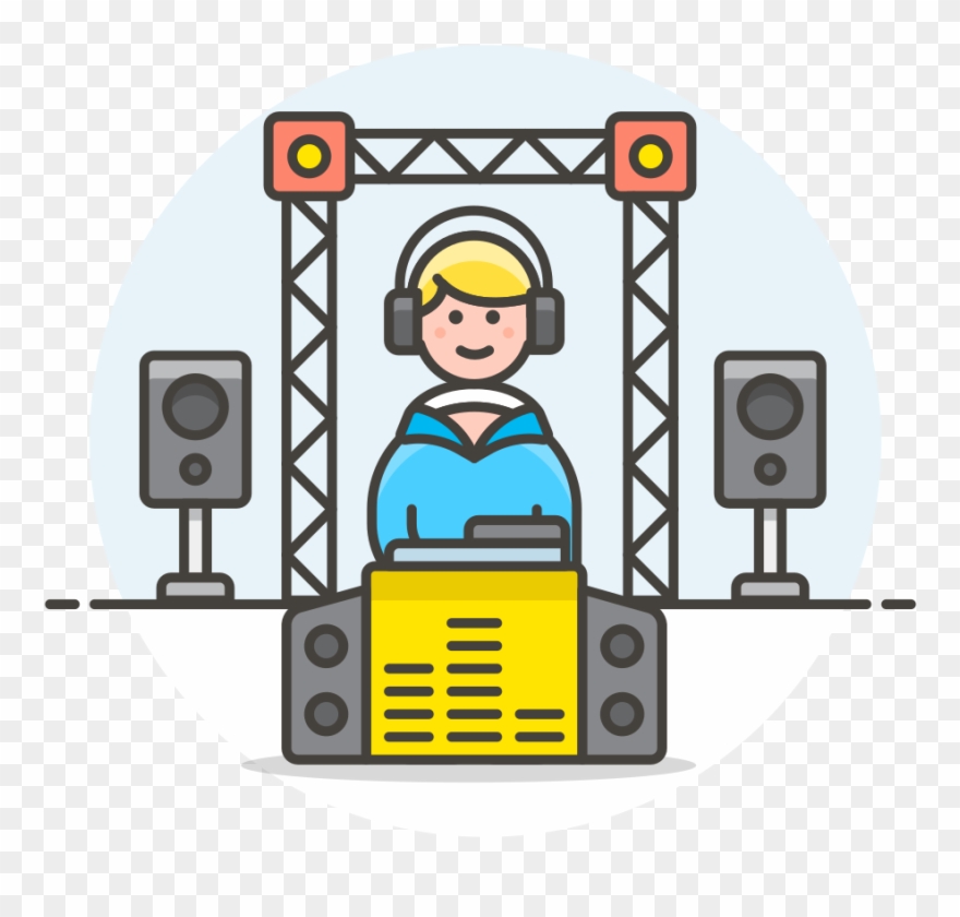 Dj Booth Icon - Icon Clipart
