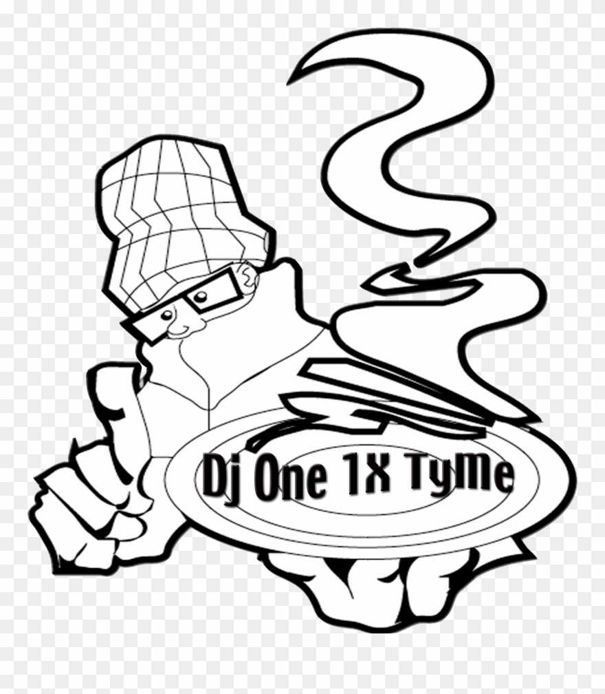 Contact Dj One Tyme Clipart