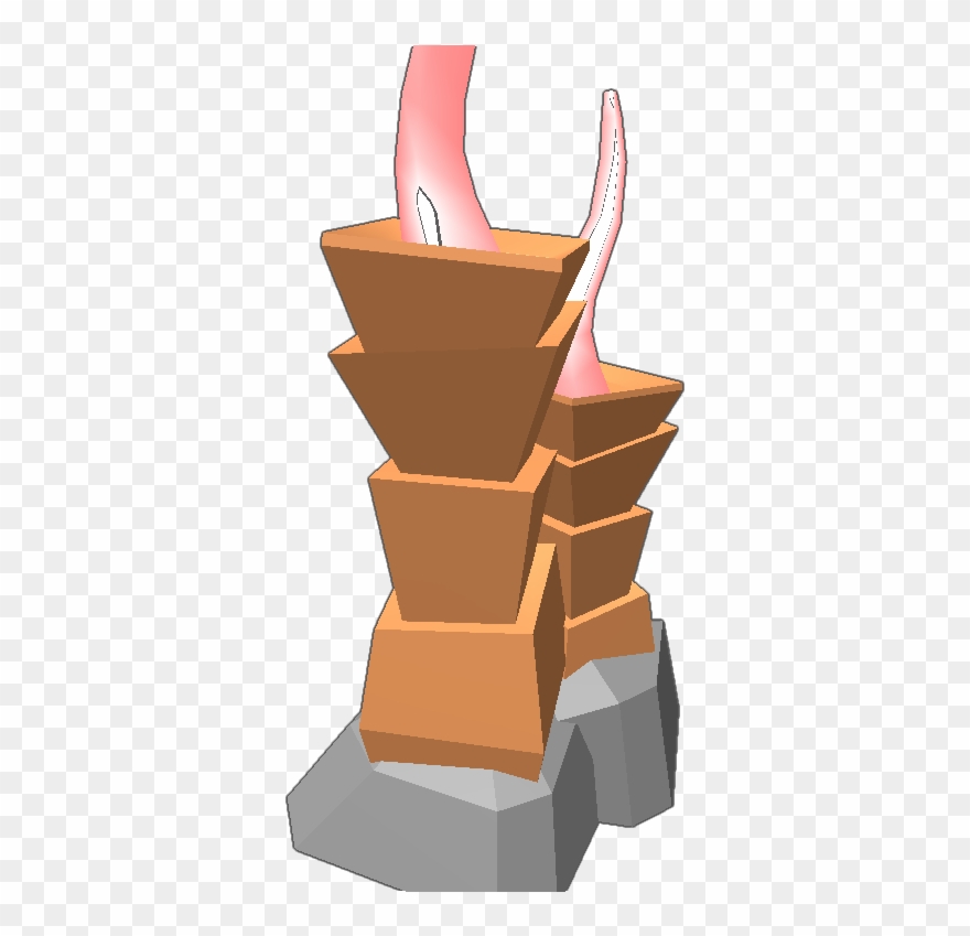 Alien Plant - Wood Clipart