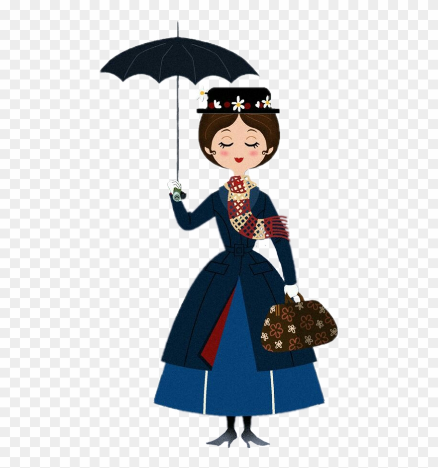 Mary Poppin Clipart - Png Download