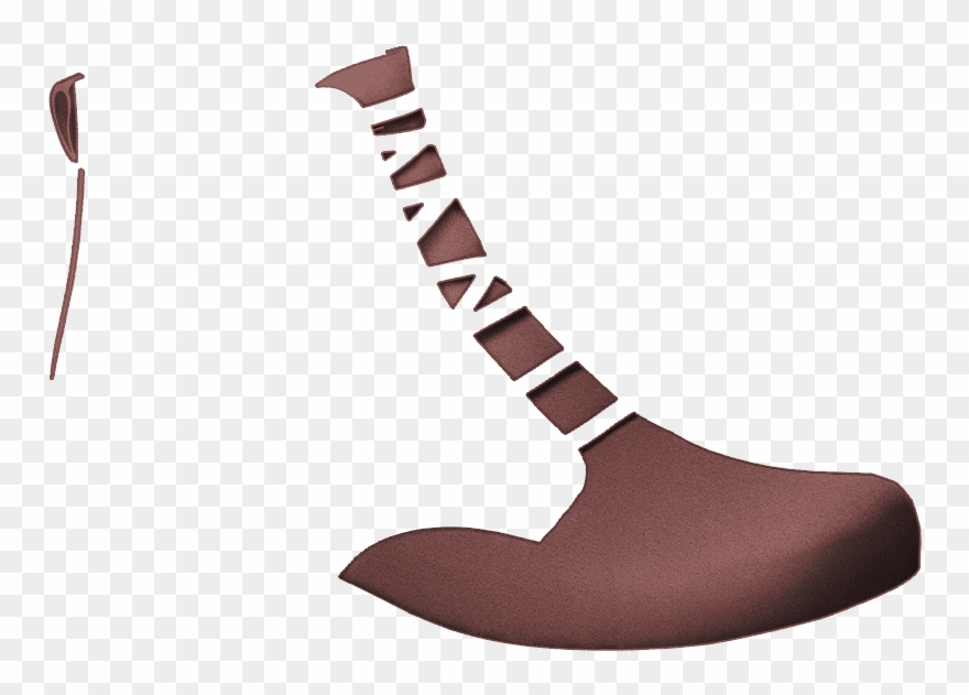 N325 Old Rose Nubuk - Sock Clipart