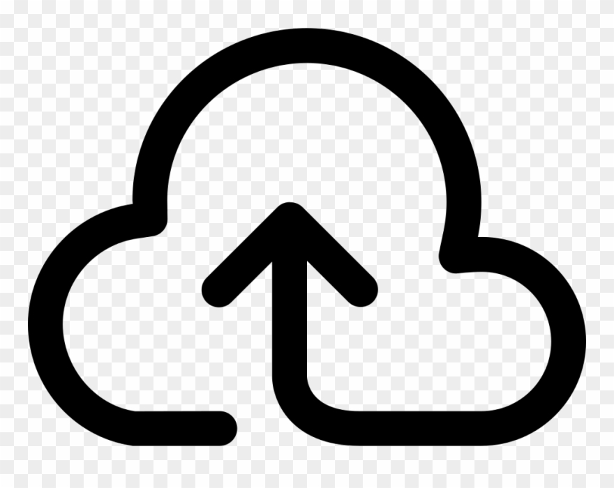 Cloud Upload Svg Png Icon Free Download - Icono Subir A La Nube Clipart