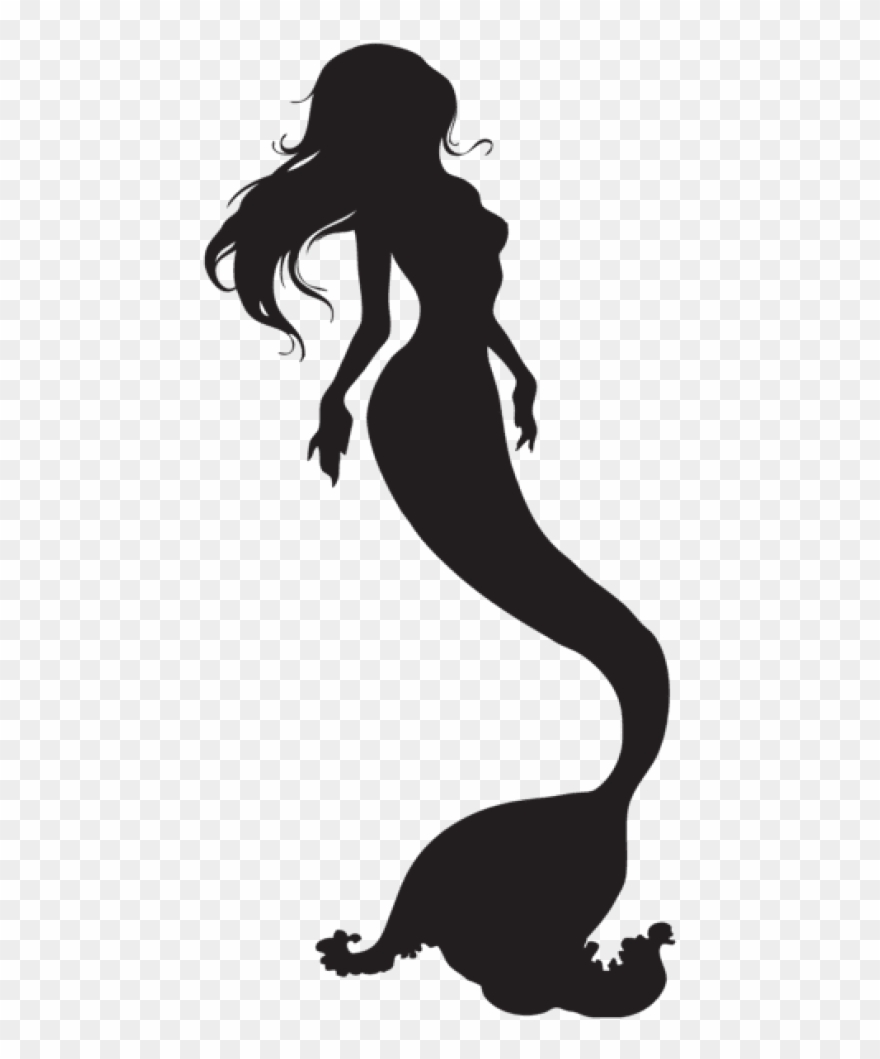 Free Png Mermaid Silhouette Png Images Transparent Mermaid Silhouette