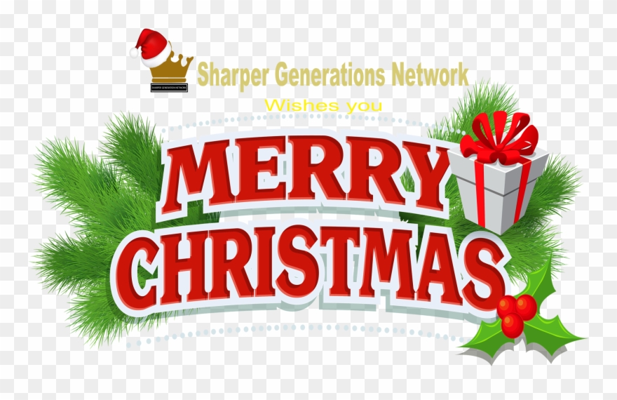 Merry Christmas Text Png Clipart
