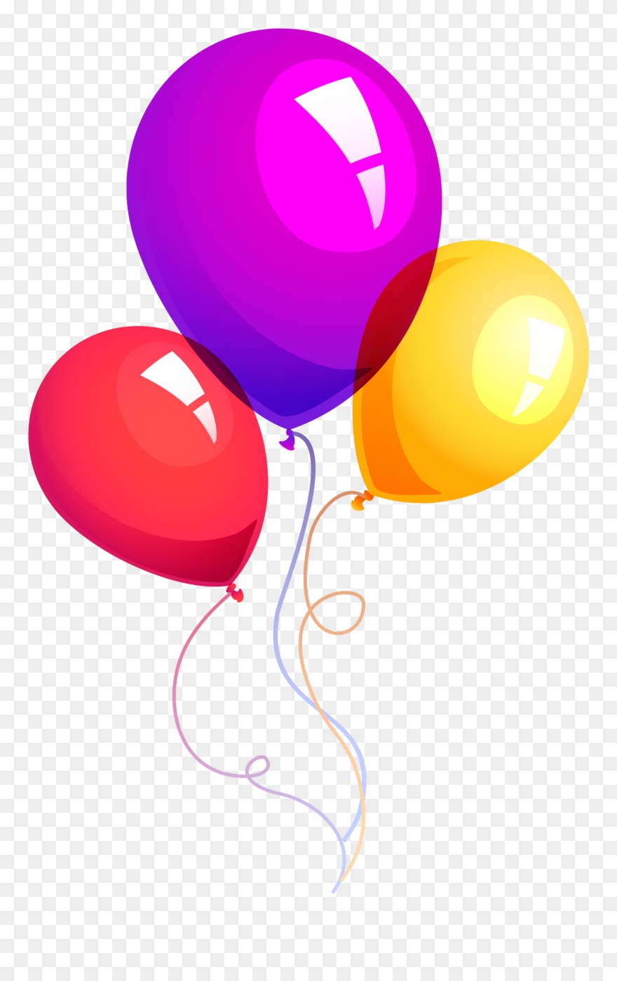 Birthday Balloons Png Www Imgkid Com The Image Kid - Balloons Png Clipart