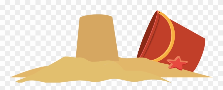 Speech Bubble Sid Starfish Sandcastle Palm Trees - Sand Castle Clipart