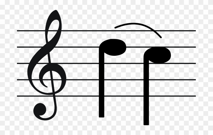 File - Appogiatura Execution - Svg - Classical Pops Orchestra / Clair De Lune Clipart