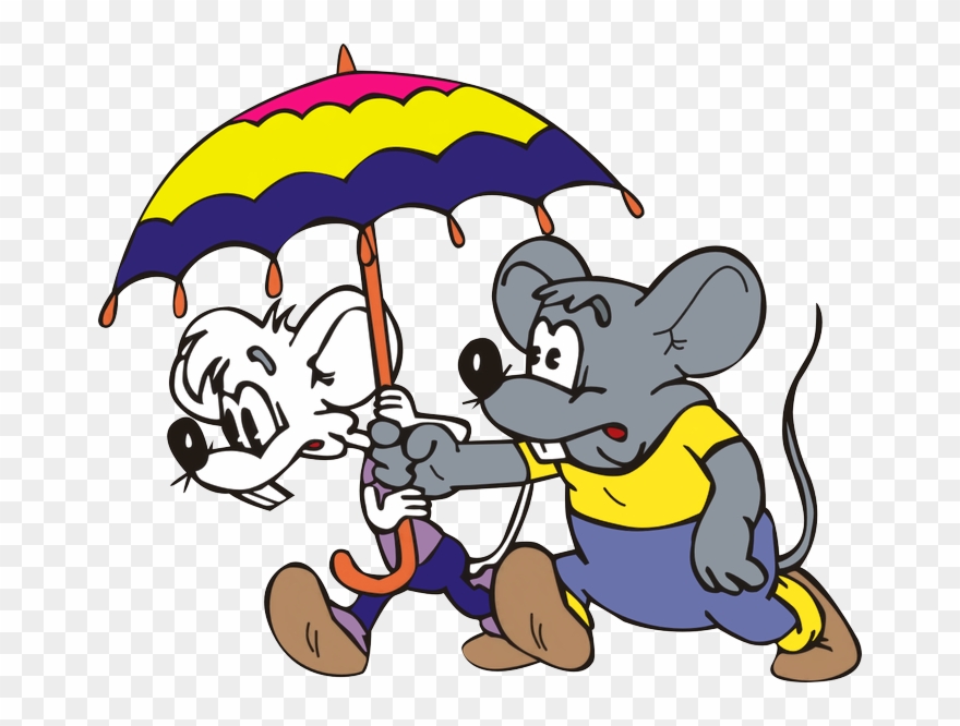 Мыши Из "кота Леопольда" - Cartoon Mice Clipart