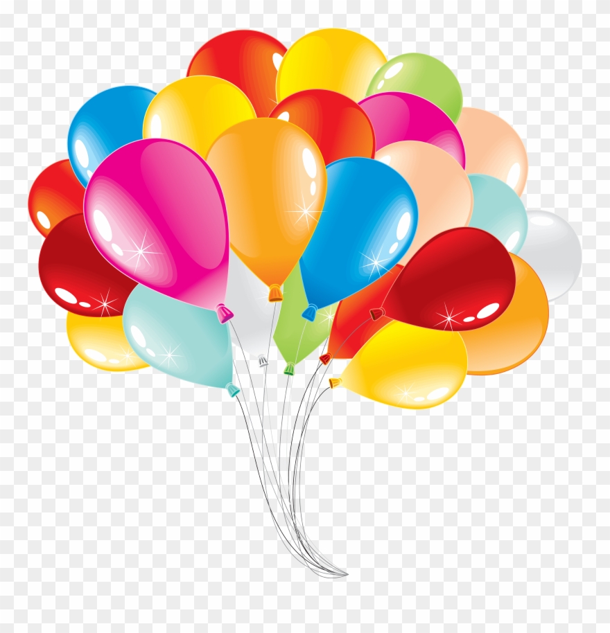 Picsart Bouquet De Globos Png Free Download - Clipart ิ Balloon Transparent Png