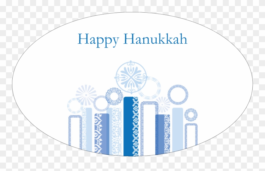 1½" X 2½" Oval Glossy Label - Design Clipart