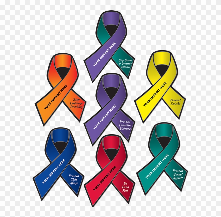 No Image - Distracted Driving Awareness Ribbon Clipart
