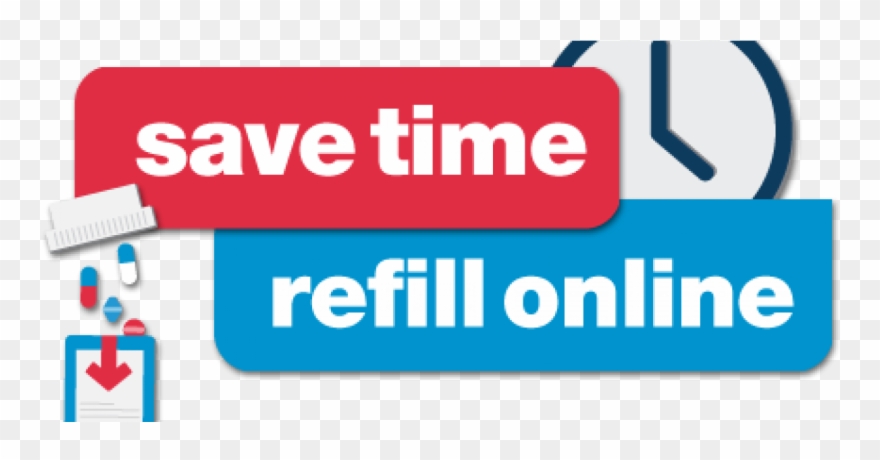 Pharmacy Clipart Refill Free - Png Download