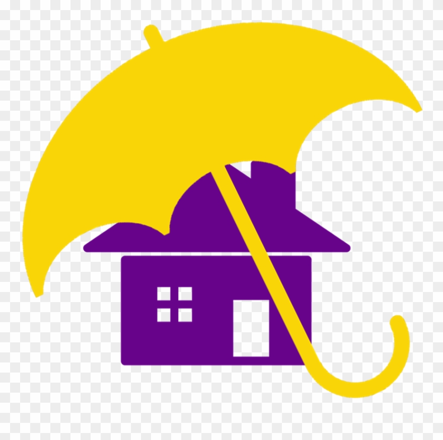 Get Proper Coverage - Black Icon Home Png Clipart