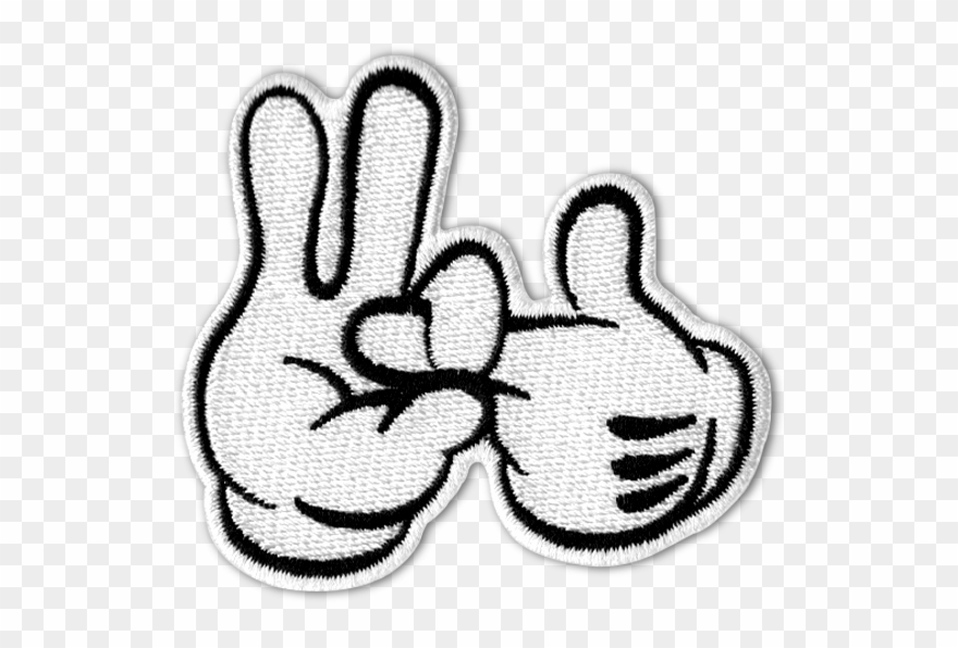 Disney Gloves Sexy-time Patch - Shaka Mickey Mouse Clipart