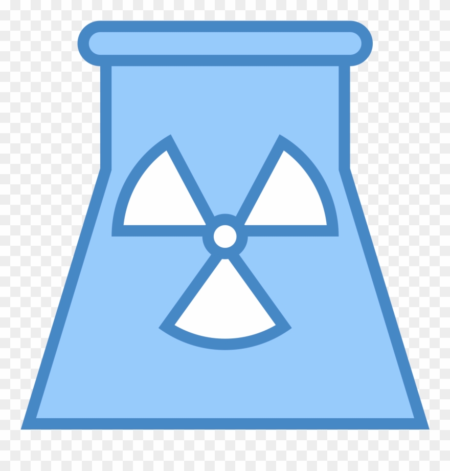 Nuclear Power Plant Icon Free Png And Svg Download - Nuclear Power Plant Clipart