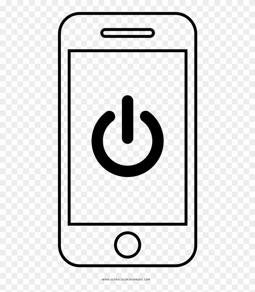 Celular Para Colorir E Imprimir - Drawing Clipart
