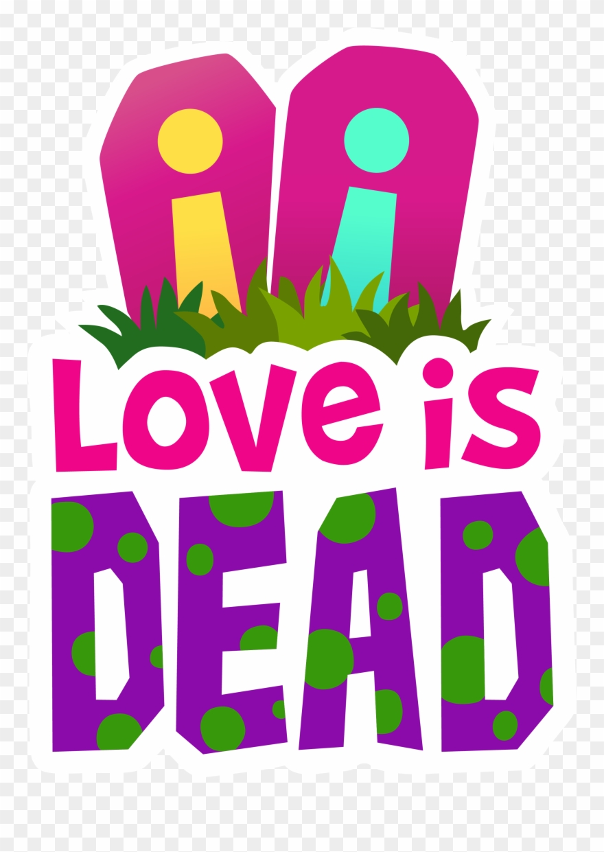 Love Is Dead, But Only Like, A Little Bit - Saw Her Standing There But She Clipart
