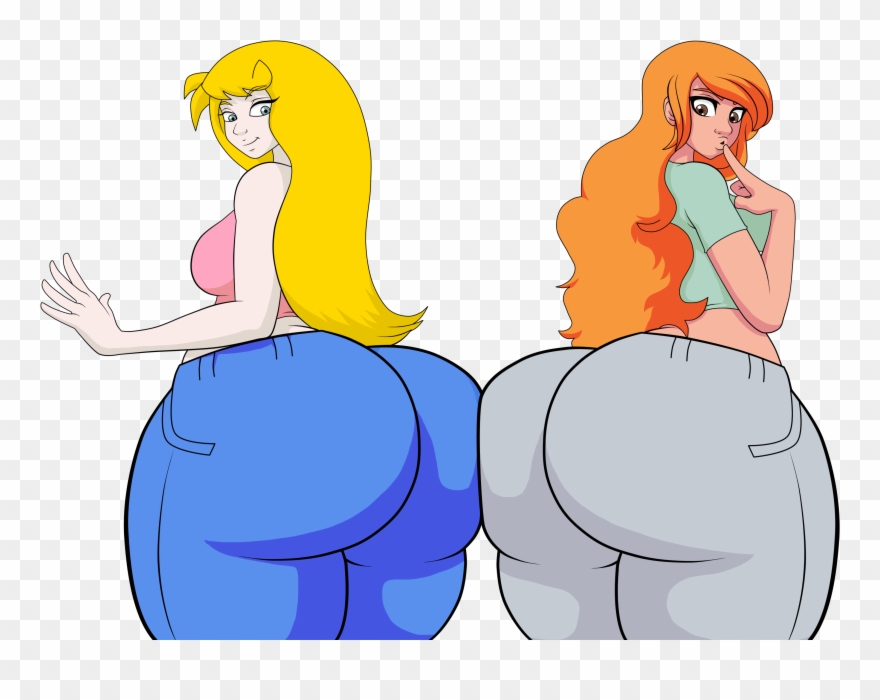 Lucahjin N Aki Giant Butts - Giant Butts Clipart